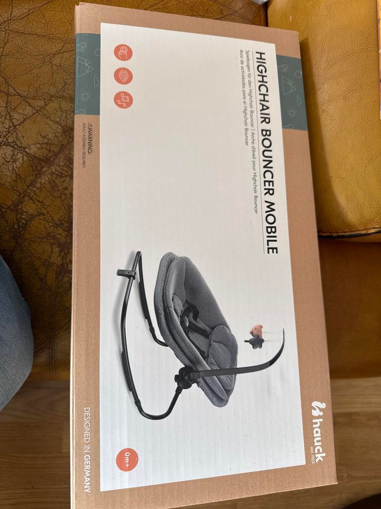 Hauck Highchair Bouncer Mobile Opzet - Speelboog, Ophalen of Verzenden, Nieuw, Overige typen