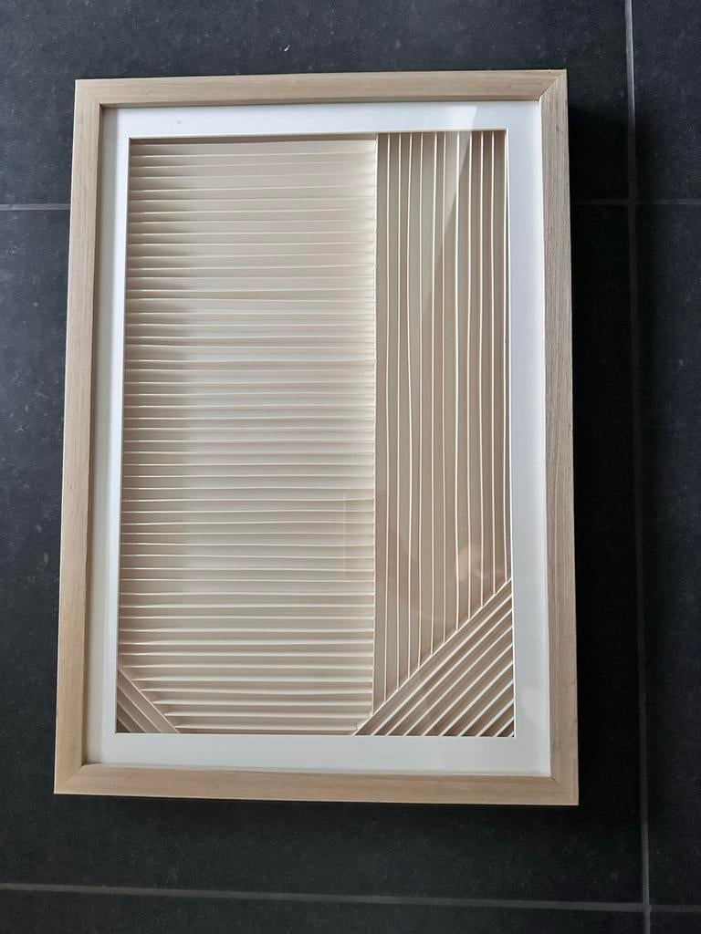 Wanddecoratie HK Living, Gebruikt, Hout, Decoratieobject, Ophalen of Verzenden