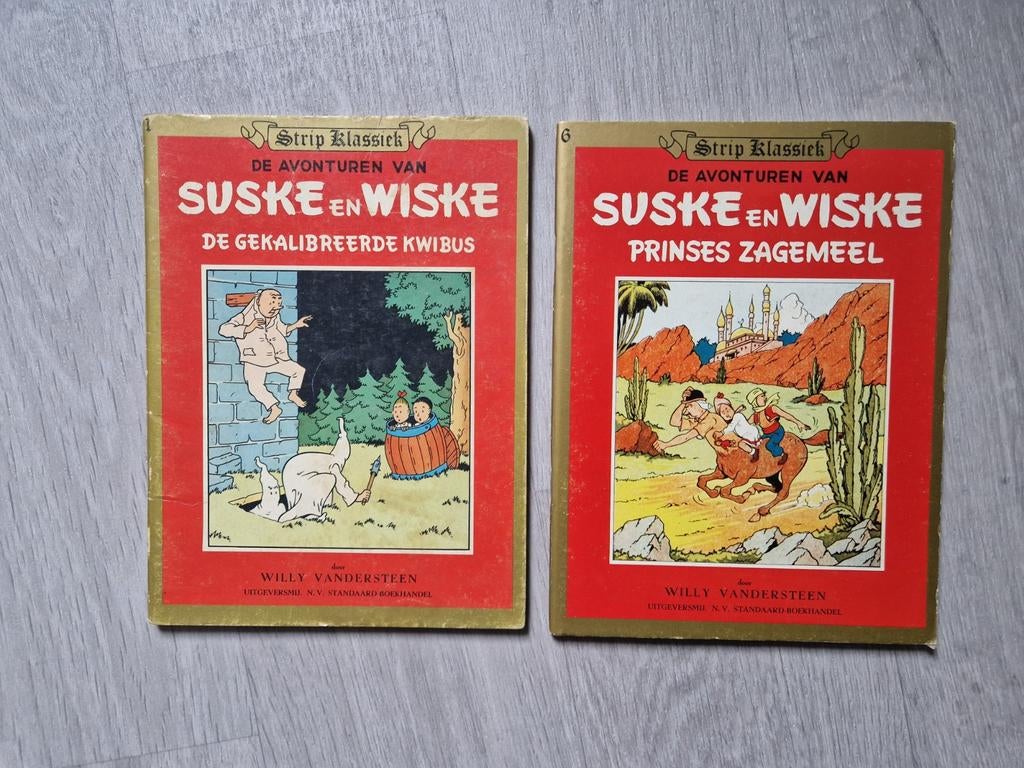 Suske en Wiske, Boeken, Stripboeken, Meerdere stripboeken, Ophalen of Verzenden, Gelezen
