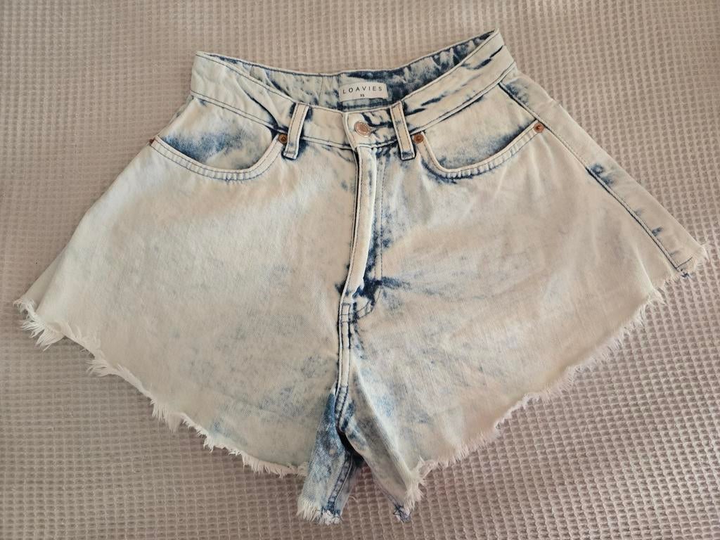 Loavies Shortje Maat XS, Blauw, Ophalen of Verzenden, W27 (confectie 34) of kleiner, Loavies
