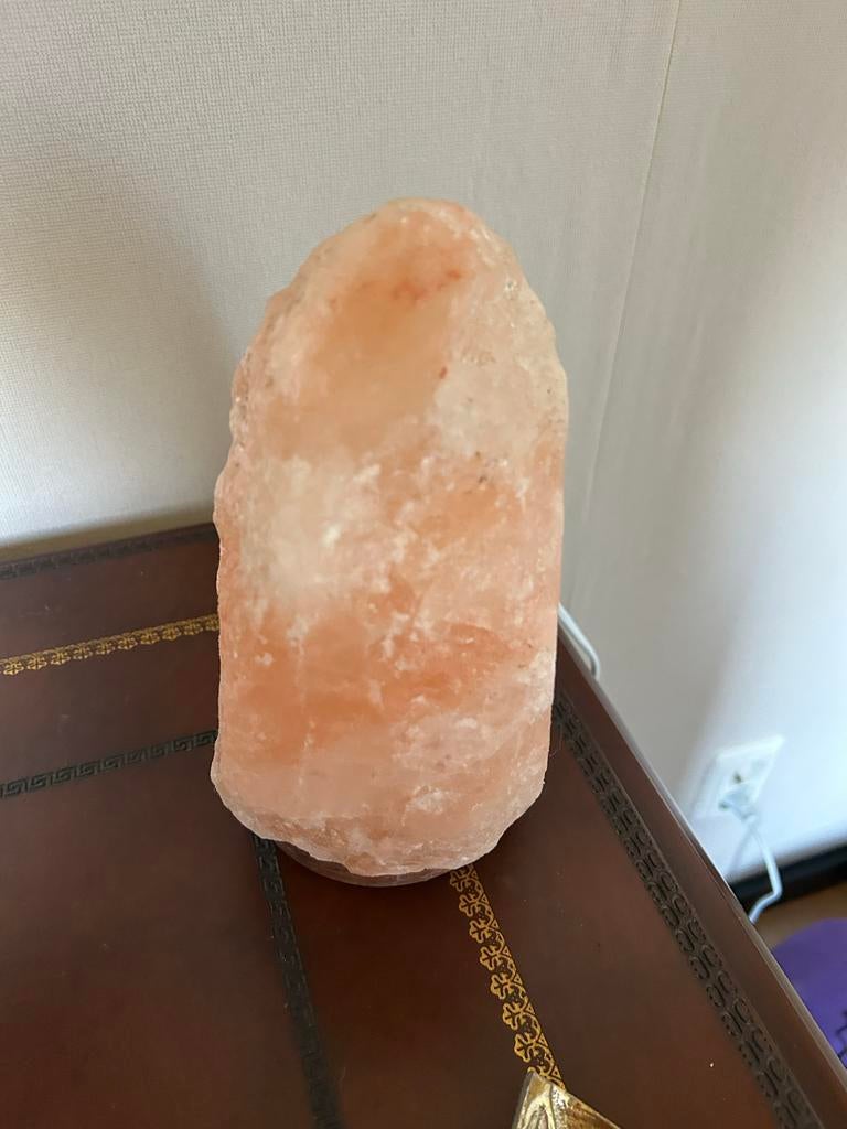Himalaya Zoutlamp - Sfeervolle Verlichting, Huis en Inrichting, Lampen | Tafellampen, Ophalen of Verzenden, Gebruikt, Overige materialen
