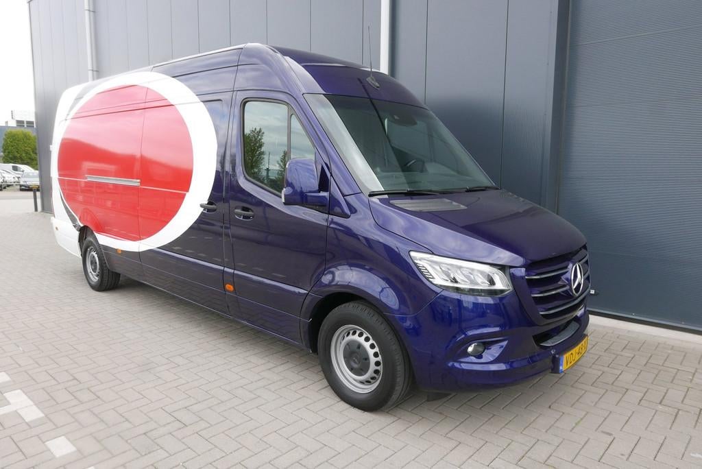 Mercedes-Benz Sprinter 316 2.2 CDI 163 PK L3 H2 EURO VI-D AU, Auto's, Bestelauto's, Gebruikt, 4 cilinders, Blauw, 163 pk
