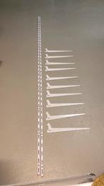 Plankendragers met wandstrips., Ophalen, Zo goed als nieuw, 250 mm of meer