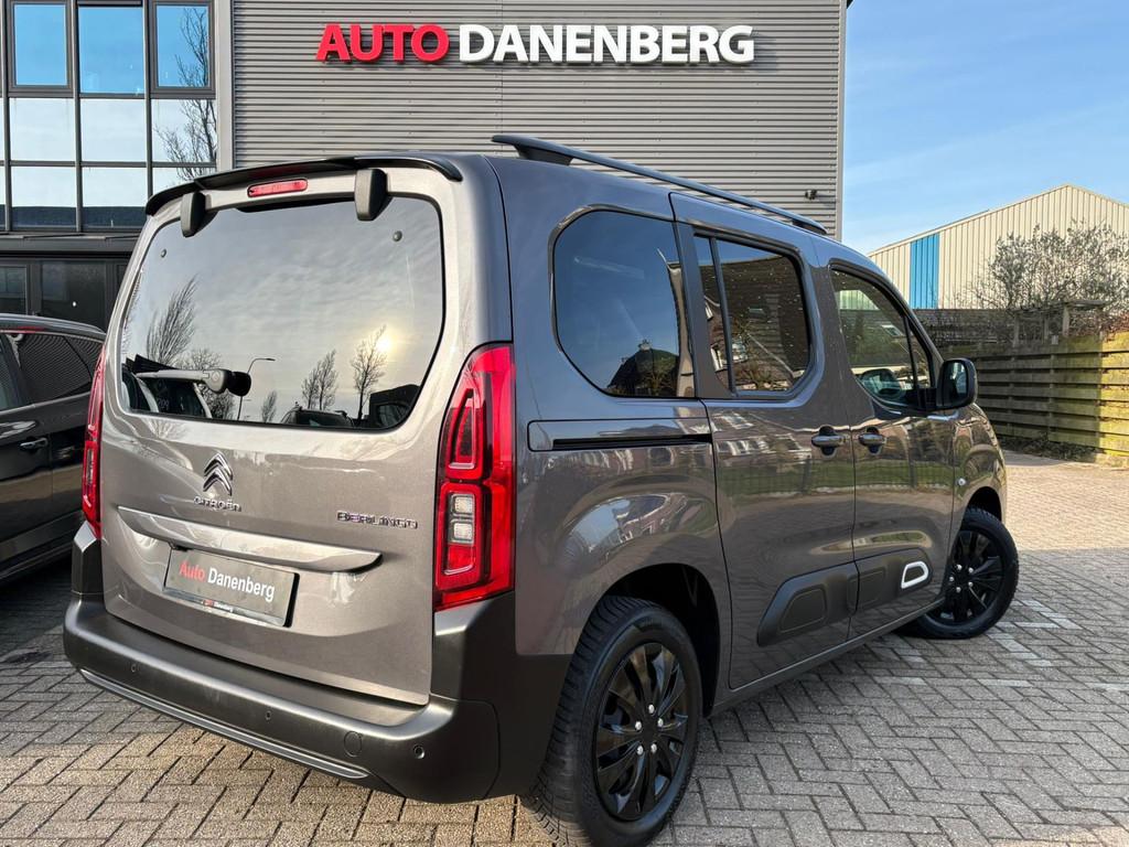 Citroen Berlingo 1.2 PureTech Shine HEAD-up PANO VOLL OPTIES, Gebruikt, Zwart, 1199 cc, 1298 kg