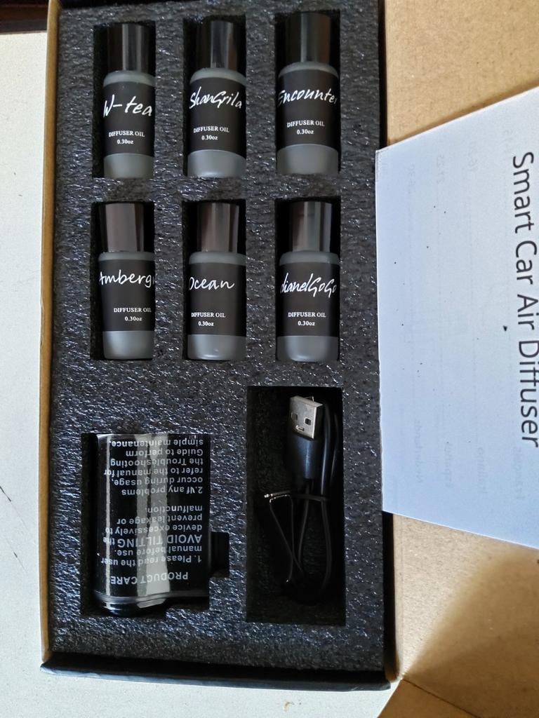 Smart Car Air Diffuser met 9 Verschillende Geuren, Ophalen of Verzenden, Nieuw