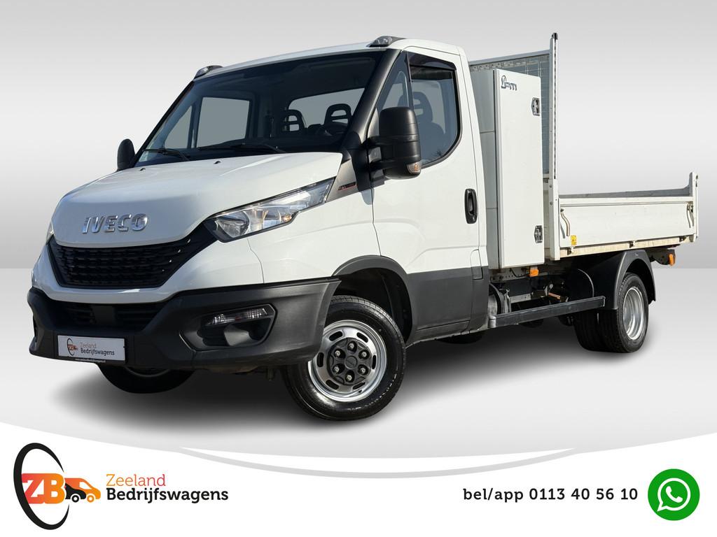 Iveco Daily 35C16 2.3 300 Kipper | Dubbellucht | Trekhaak |, Achterwielaandrijving, Gebruikt, Zwart, Iveco