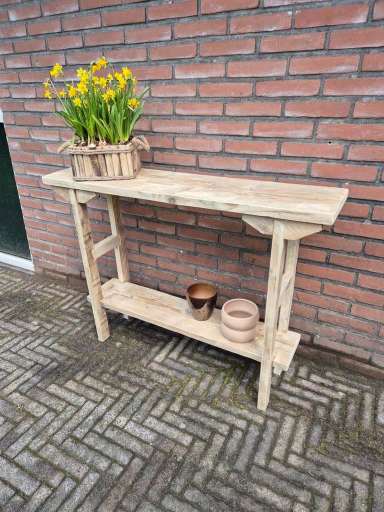 vidaXL Oppottafel Plantentafel Werkbank Tuin Tafel Geïpregneerd