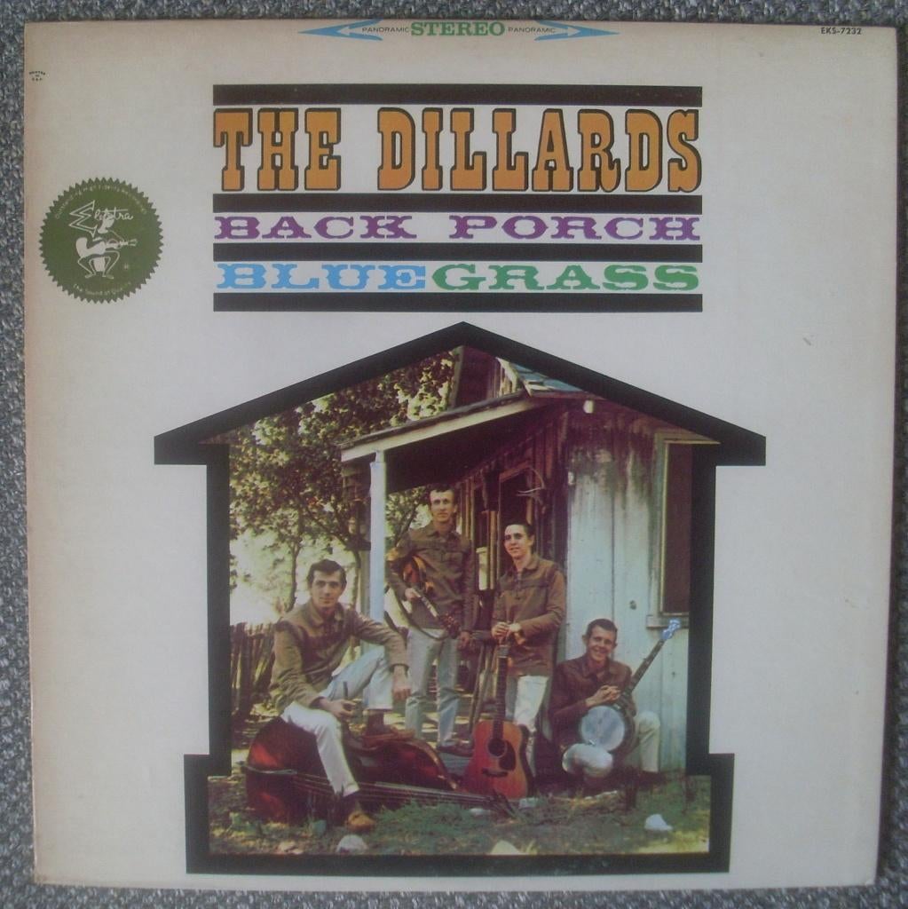 The Dillards - Back Porch Bluegrass (LP) Blue Grass, Ophalen of Verzenden, Gebruikt, 12 inch