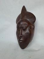 Traditioneel handgemaakt houten masker Baule volk Ivoorkust, Antiek en Kunst, Ophalen of Verzenden