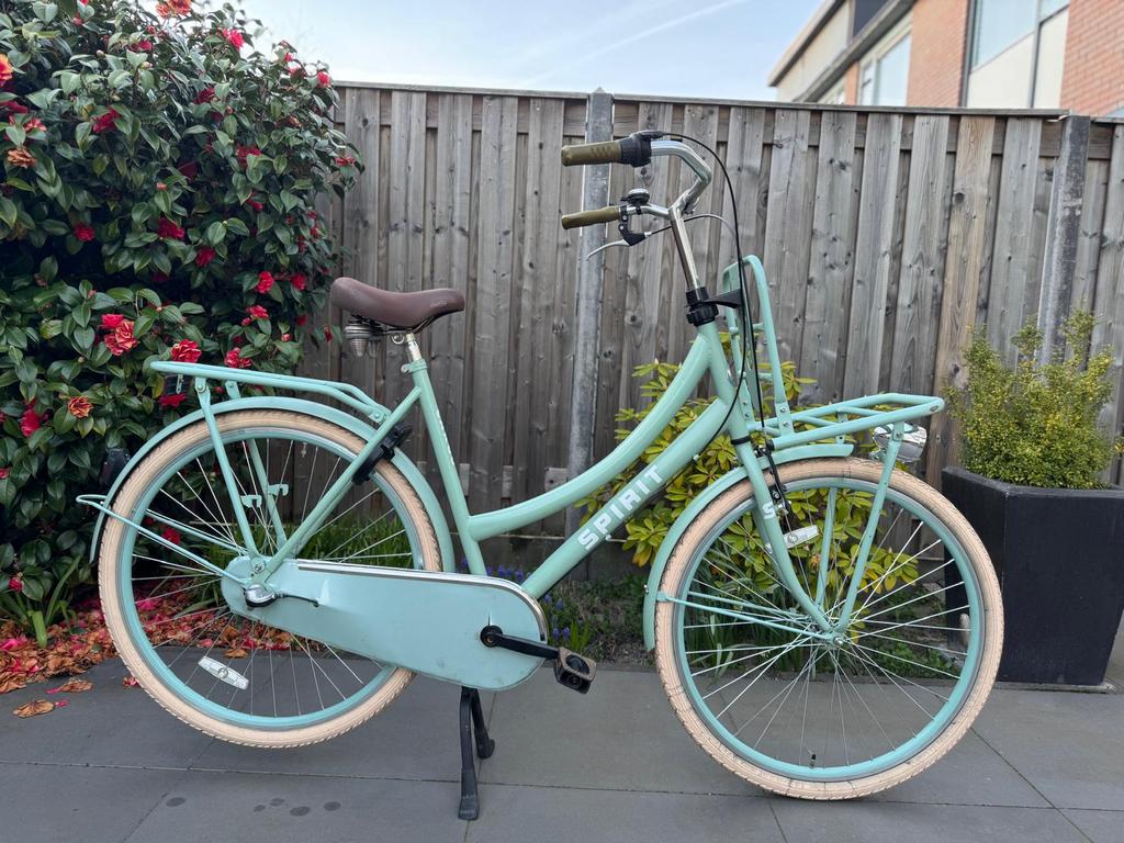 Spirit cargo damesfiets framemaat 58 3 versnellingen, Versnellingen, 56 cm of meer, Zo goed als nieuw, Ophalen