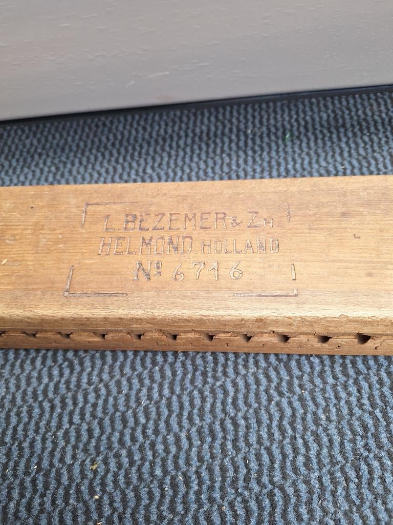 Antieke sigarenmaker droger van L. Bezemer & Zn Helmond, Antiek en Kunst, Ophalen of Verzenden