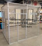 Kattenren of volière's en panelen, Ophalen, Nieuw