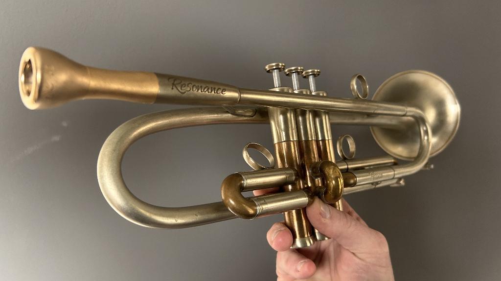 Trompet Resonance Feroce, Ophalen of Verzenden, Gebruikt, Bes-trompet
