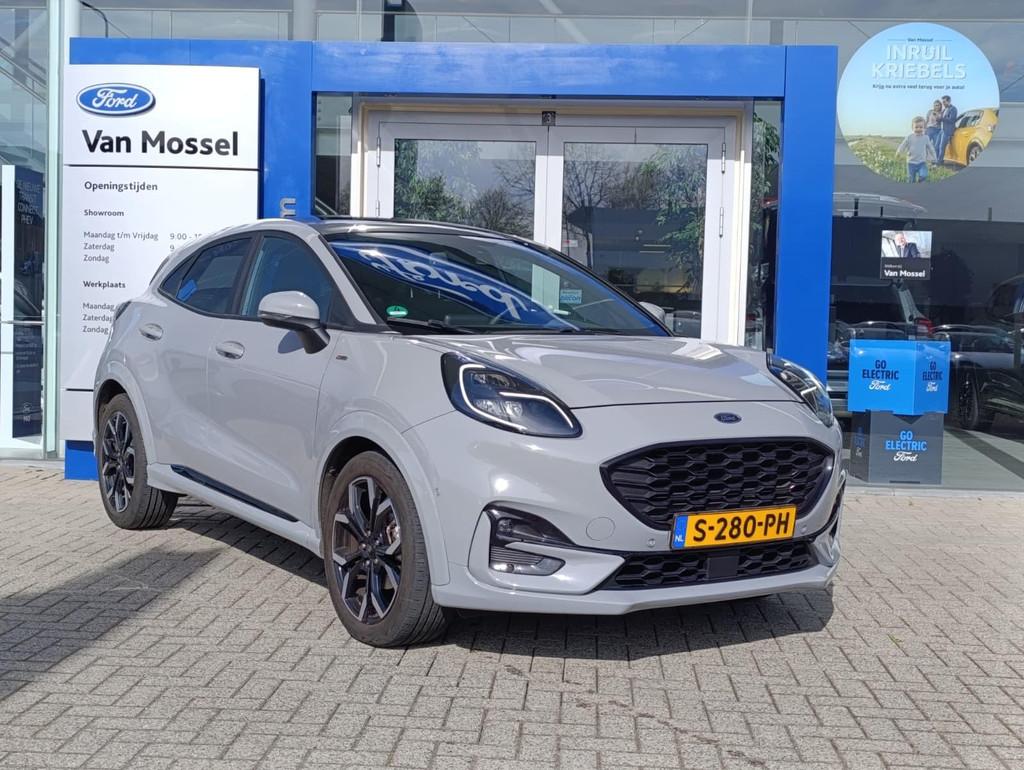 Ford Puma 1.0 EcoBoost Hybrid ST-Line X | Panodak | Full-led, 12 maanden, 125 pk, Euro 6, Origineel Nederlands
