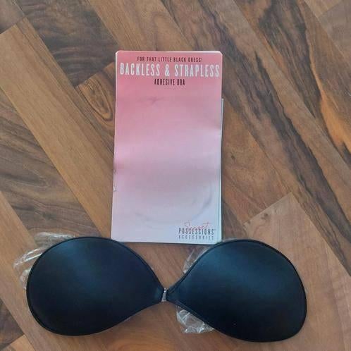 Zwarte Backless&Strapless adhesive Bra, Primark, Ophalen of Verzenden, Zwart, BH