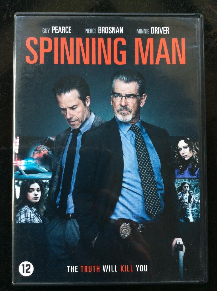 Spinning Man DVD, Vanaf 12 jaar, Ophalen of Verzenden, Zo goed als nieuw, Overige genres