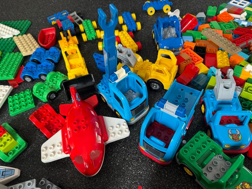 Mega Duplo collectie: dierentuin, Cars, Disney, Spiderman, Kinderen en Baby's, Speelgoed | Duplo en Lego, Ophalen, Zo goed als nieuw