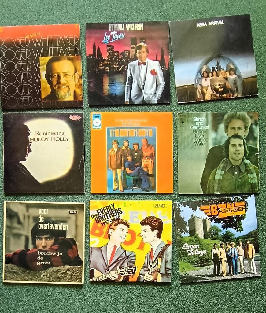 Grote partij LP's, Ophalen, Gebruikt