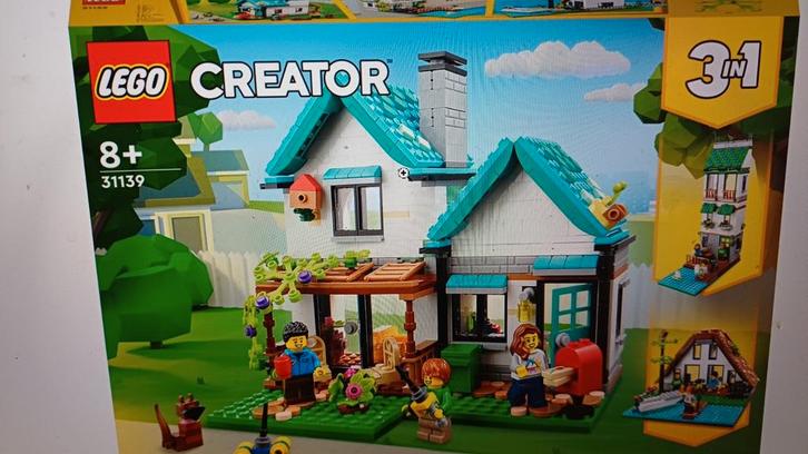 Lego Creator 31139 Knus Huis -NIEUW en ONGEOPEND-, Kinderen en Baby's, Speelgoed | Duplo en Lego, Nieuw, Lego, Complete set, Ophalen of Verzenden