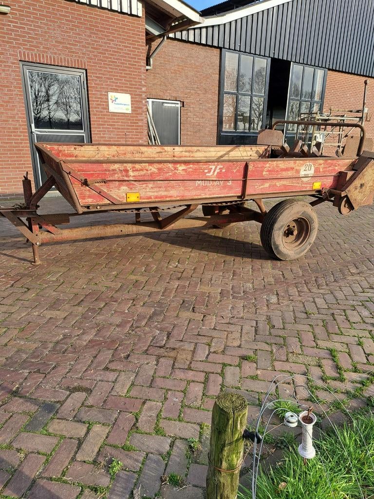 Mestverspreider, Dieren en Toebehoren, Ophalen, Zo goed als nieuw