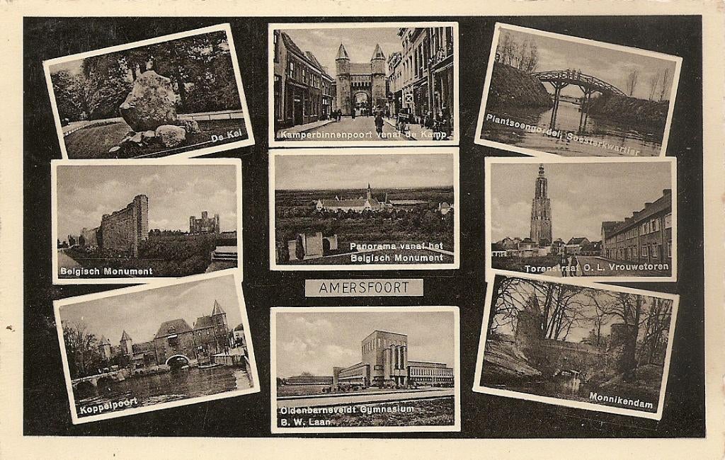 Amersfoort, Ophalen of Verzenden, 1920 tot 1940, Gelopen, Utrecht