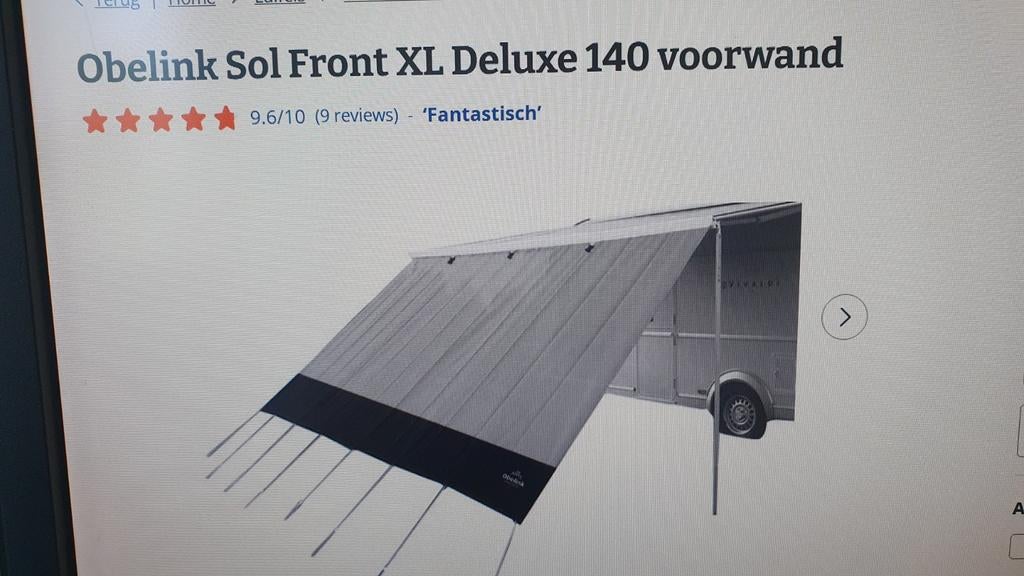 Sol front voor zakluifel  breed, Ophalen of Verzenden