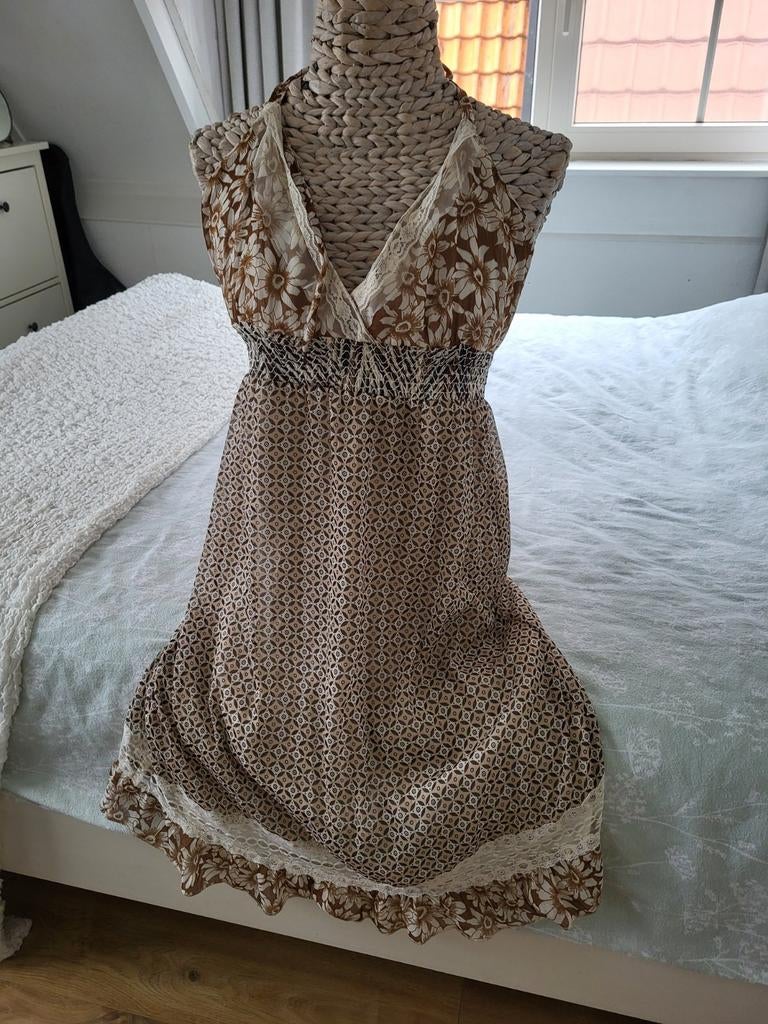 Jurkje maat m, Kleding | Dames, Jurken, Ophalen of Verzenden, Gedragen, Maat 38/40 (M), Boven de knie