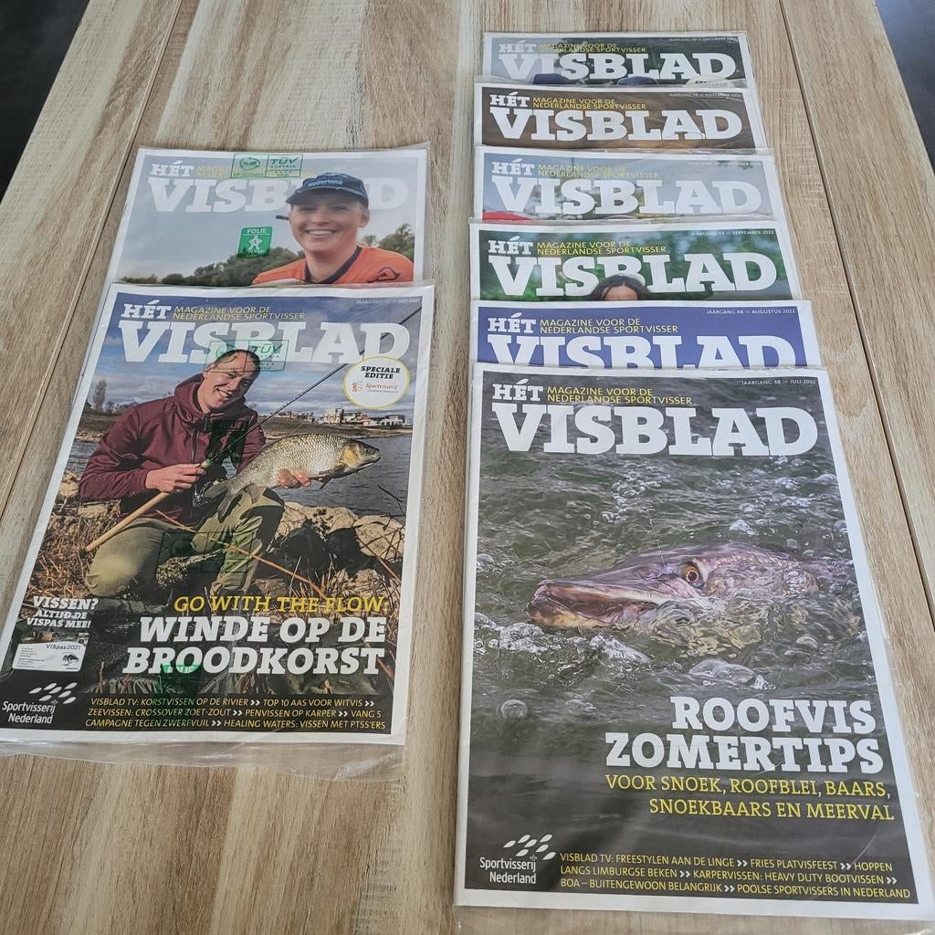 Hét Visblad - Diverse uitgaven 2021 2022 nieuw 8 stuks, Ophalen of Verzenden, Nieuw, Boek of Tijdschrift