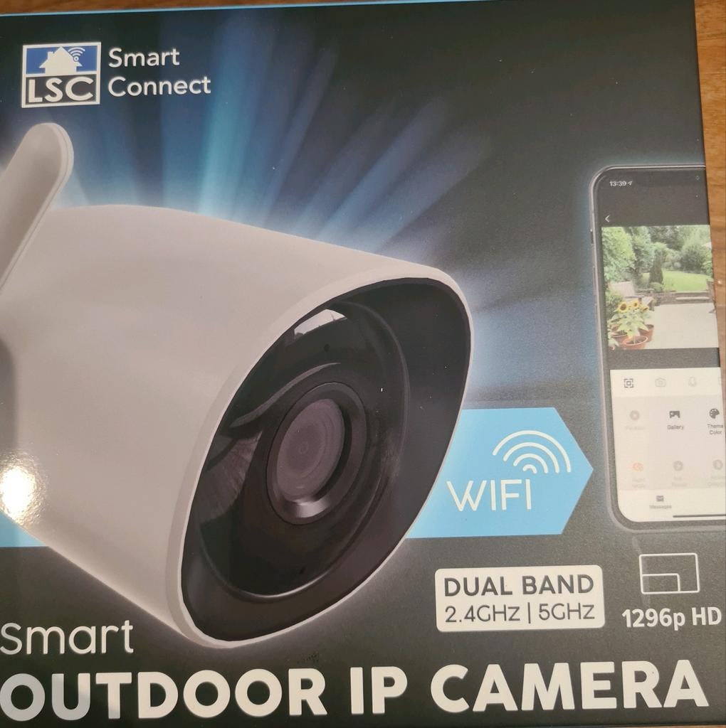 Lsc smart connect slimme ip buitencamera, Ophalen of Verzenden, Nieuw, Buitencamera