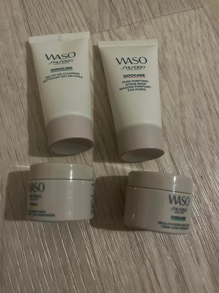 Shiseido compleet set voor gezicht, Ophalen of Verzenden, Nieuw, Gehele gezicht