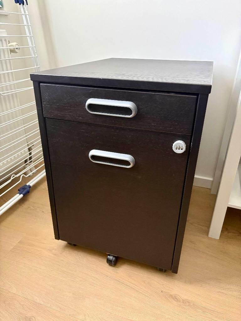 IKEA Galant ladeblok / archiefkast / dossierkast op wielen, Ophalen, Overige materialen, Gebruikt, 75 cm of meer