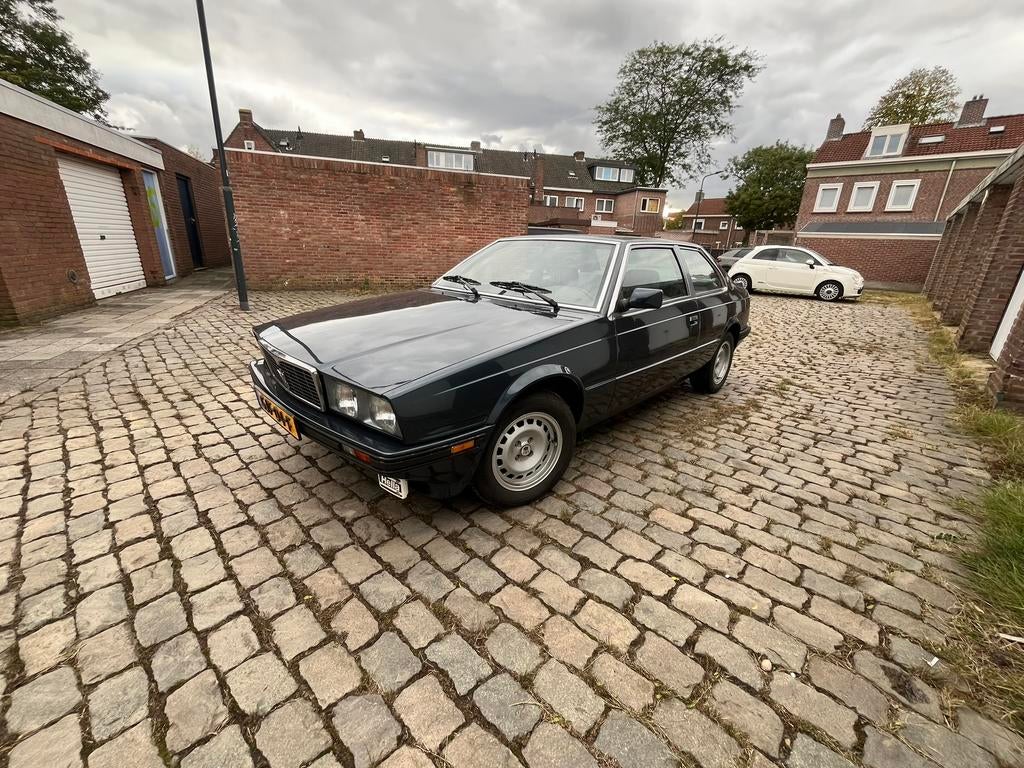 Maserati Biturbo I - 1987, Auto's, Maserati, Particulier, Overige modellen, Benzine, Coupé, Handgeschakeld, Geïmporteerd, Blauw