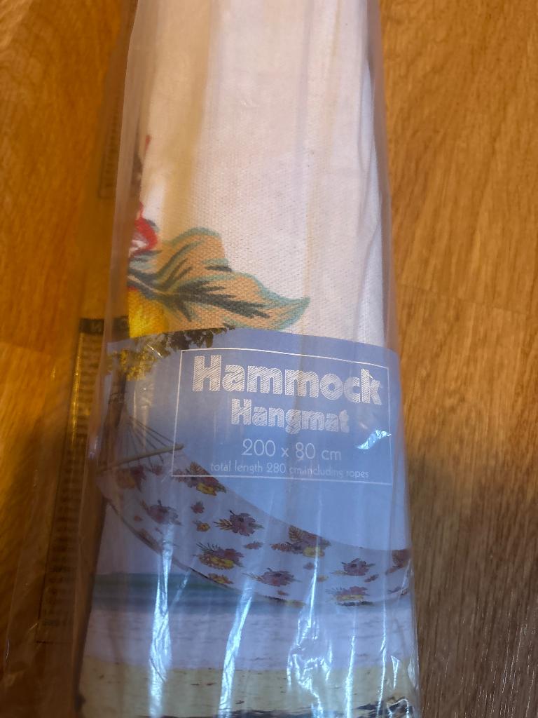 Hammock hangmat 200x 80 cm, Ophalen of Verzenden, Nieuw