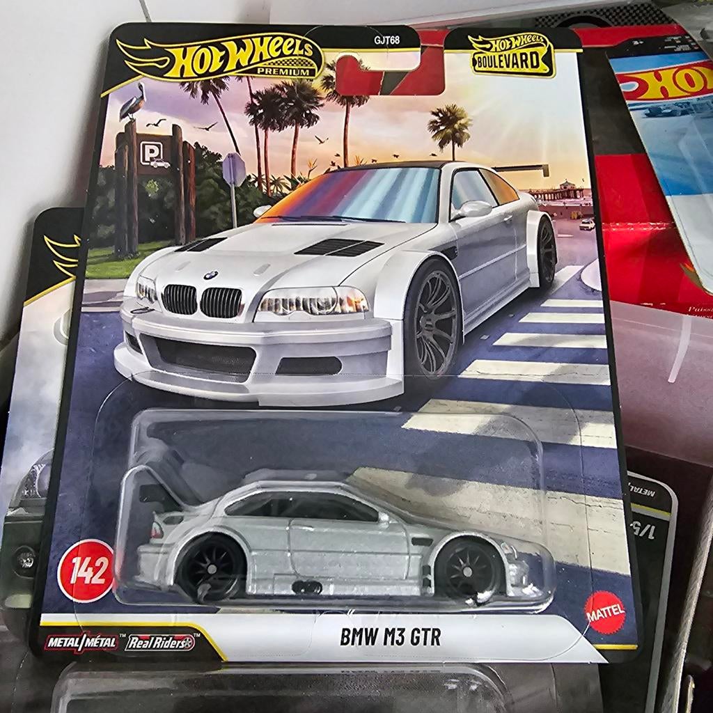 Hot Wheels Premium BMW M3 GTR - Boulevard Serie, Nieuw, Ophalen of Verzenden, Mattel, Mattel, Inc. 636 Girard Avenue, East Aurora, NY 14052, USA