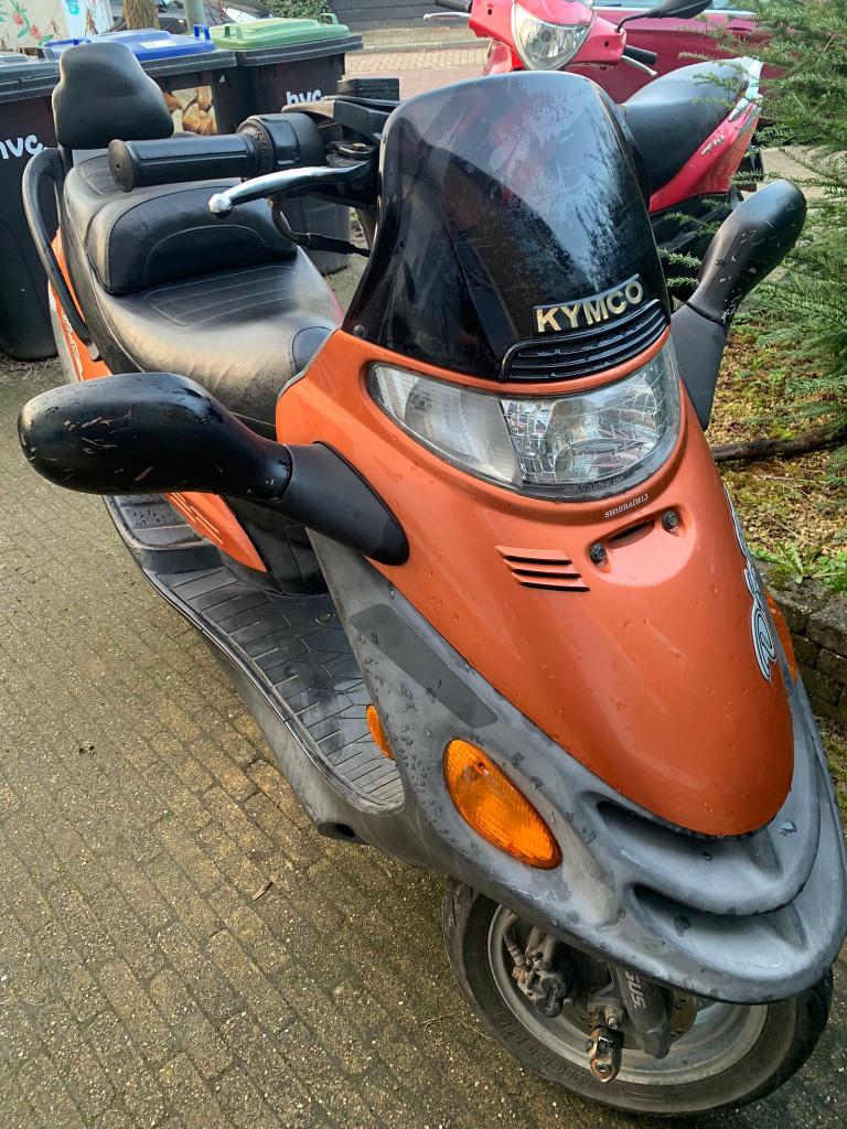 Retro Kymco Dink 50 Scooter, Fietsen en Brommers, Scooters | Kymco, Ophalen, Tweetakt, Gebruikt, Overige modellen