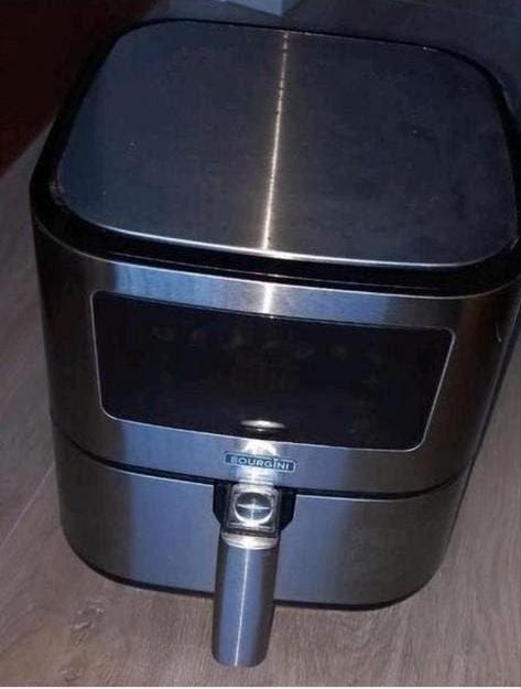Airfryer OURGINI Health Fryer Pro 5.0L, Ophalen of Verzenden, Zo goed als nieuw, Airfryer, 1500 gram of meer