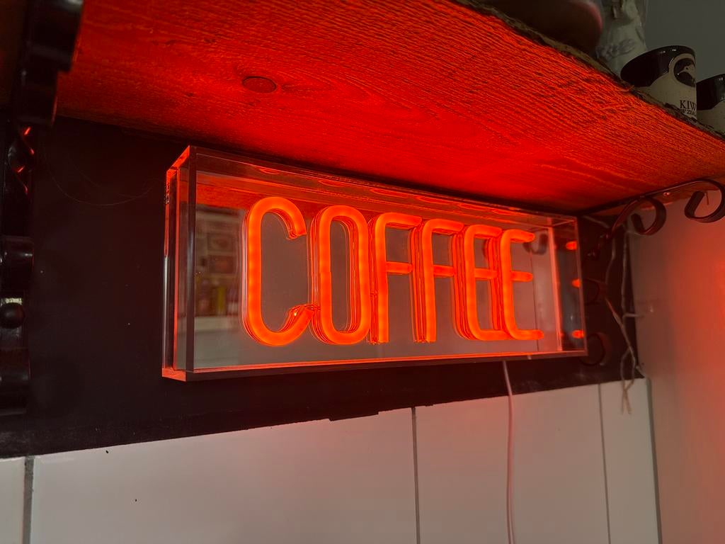 Coffee led lamp, Ophalen, Gebruikt