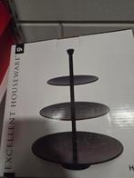 Etagaire voor gebak - Excellent Houseware 3 laags, Ophalen of Verzenden, Zo goed als nieuw