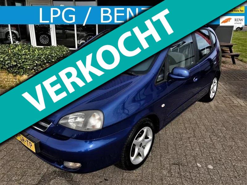 Chevrolet Tacuma 2.0 LPG G3/CLIMA/LEES TEKST, Auto's, Chevrolet, 1998 cc, Gebruikt, Zwart, Blauw
