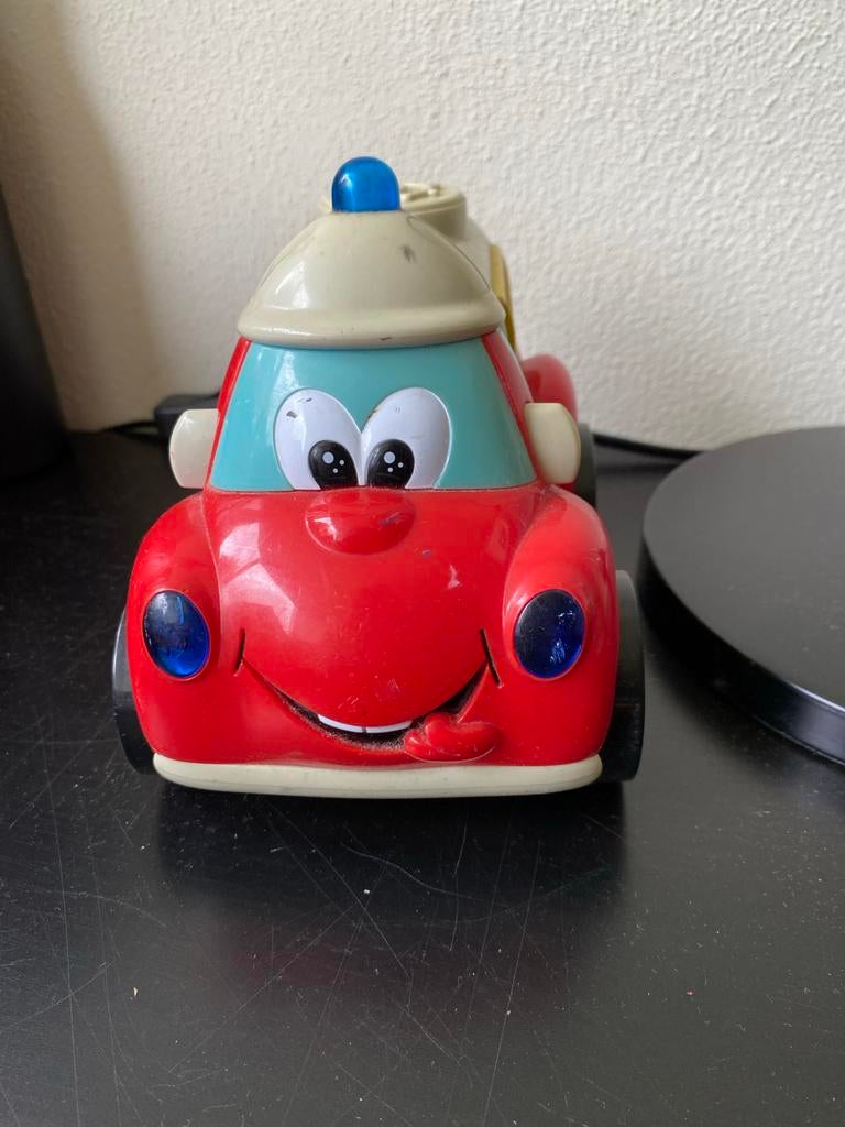 Leuke brandweerauto met geluid, Ophalen of Verzenden, Gebruikt