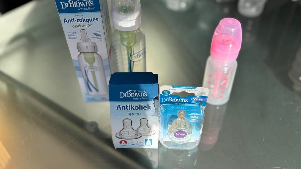 Dr. Brown's Antikoliek Flessen en Spenen - Nieuw, Ophalen of Verzenden, Nieuw, Overige typen