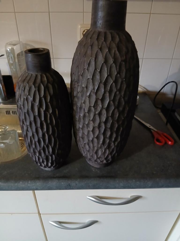 Vazen, Ophalen, Overige kleuren, Minder dan 50 cm, Glas