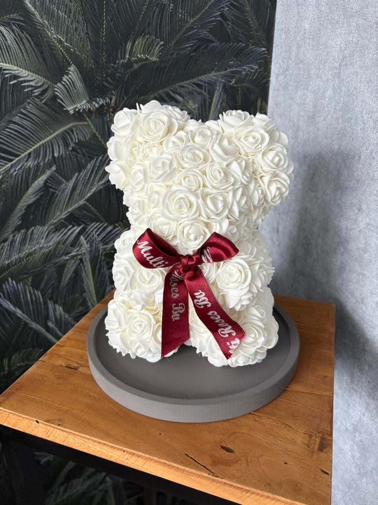 Decoratie (rozen beer), zonder stolp Liefst afhalen, Ophalen of Verzenden, Zo goed als nieuw