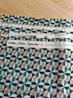 COUPON COTTON SATIN, Hobby en Vrije tijd, Stoffen en Lappen, Blauw, 120 cm of meer, Nieuw, Ophalen of Verzenden