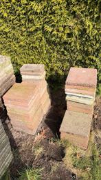 GRATIS stoep tegels, Ophalen, Gebruikt, Beton, Terrastegels