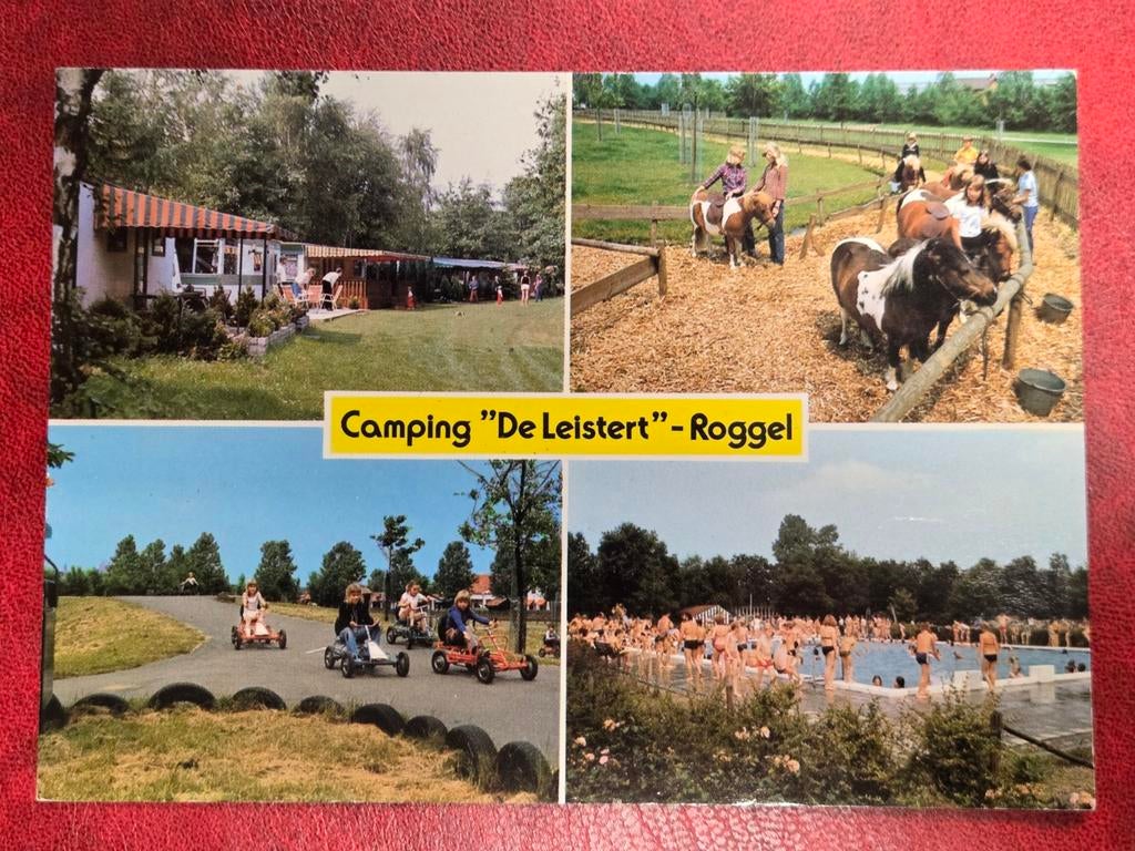 Roggel bij Heythuysen Camping De Leistert, Ophalen of Verzenden, 1960 tot 1980