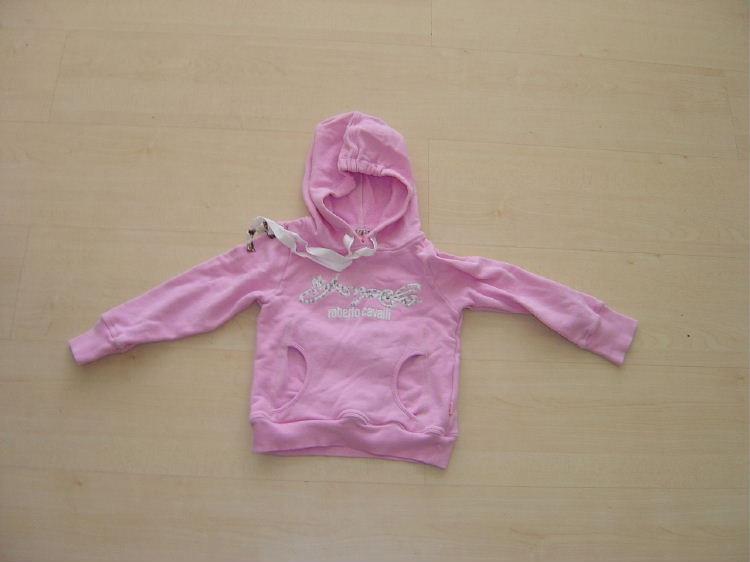 Schattig meisjeshoodedsweater ( maat 116/122 ) roberto caval, Kinderen en Baby's, Kinderkleding | Maat 116, Ophalen of Verzenden