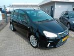 Ford C-Max 1.8 92KW 2008 Zwart TREKHAAK!! NIEUWE APK!!, Voorwielaandrijving, 4 cilinders, Zwart, Handgeschakeld