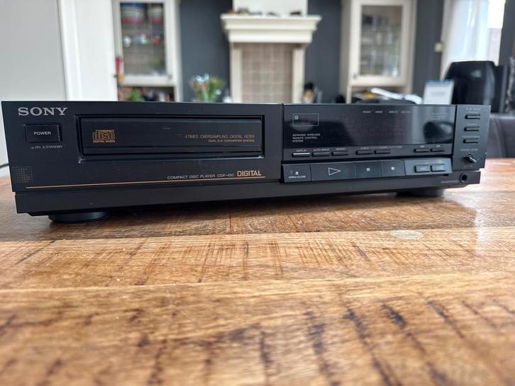 Sony CD-speler CDP-450 met afstandsbediening - Zeer gaaf!, Audio, Tv en Foto, Cd-spelers, Zo goed als nieuw, Sony, Ophalen of Verzenden