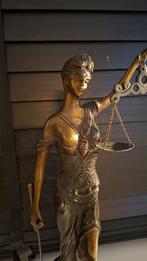 Bronzen Vrouwe Justitia beeld 44 cm, Ophalen of Verzenden